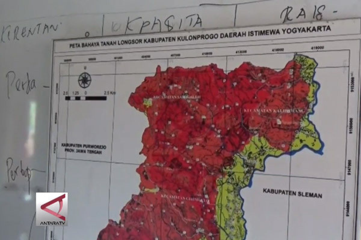 BPBD Kulon Progo: enam kecamatan berpotensi bencana kekeringan
