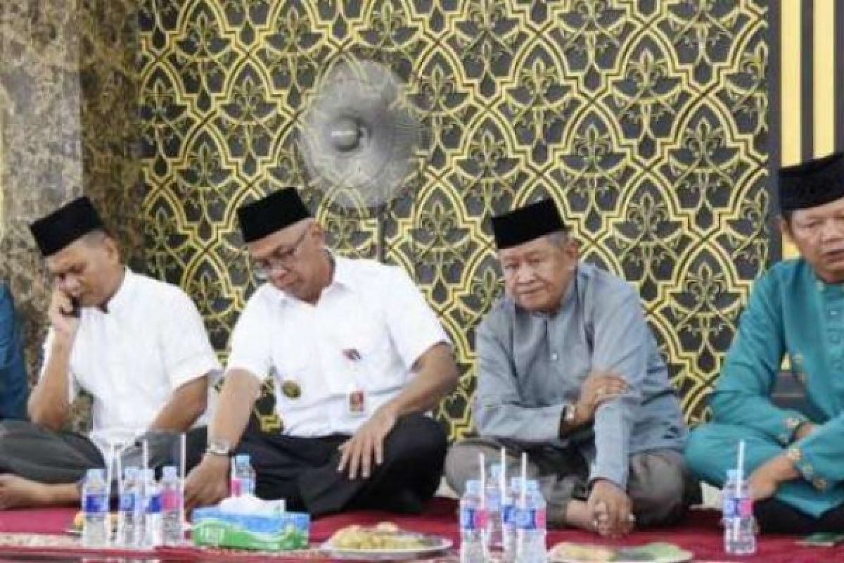Pjs Bupati Rudiyanto Meresmikan Masjid Besar Al-Falah Sungai Guntung