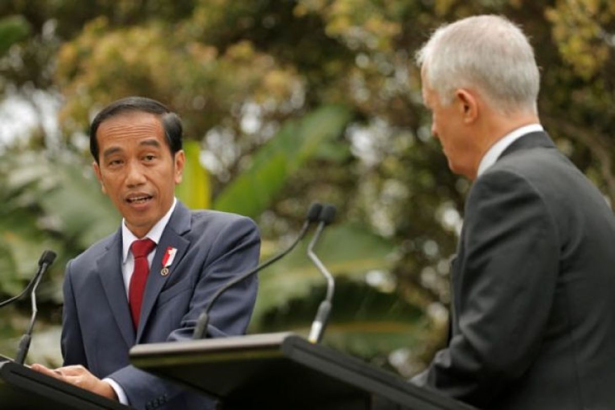 PM Australia puji Jokowi sebagai panutan jaga keanekaragaman