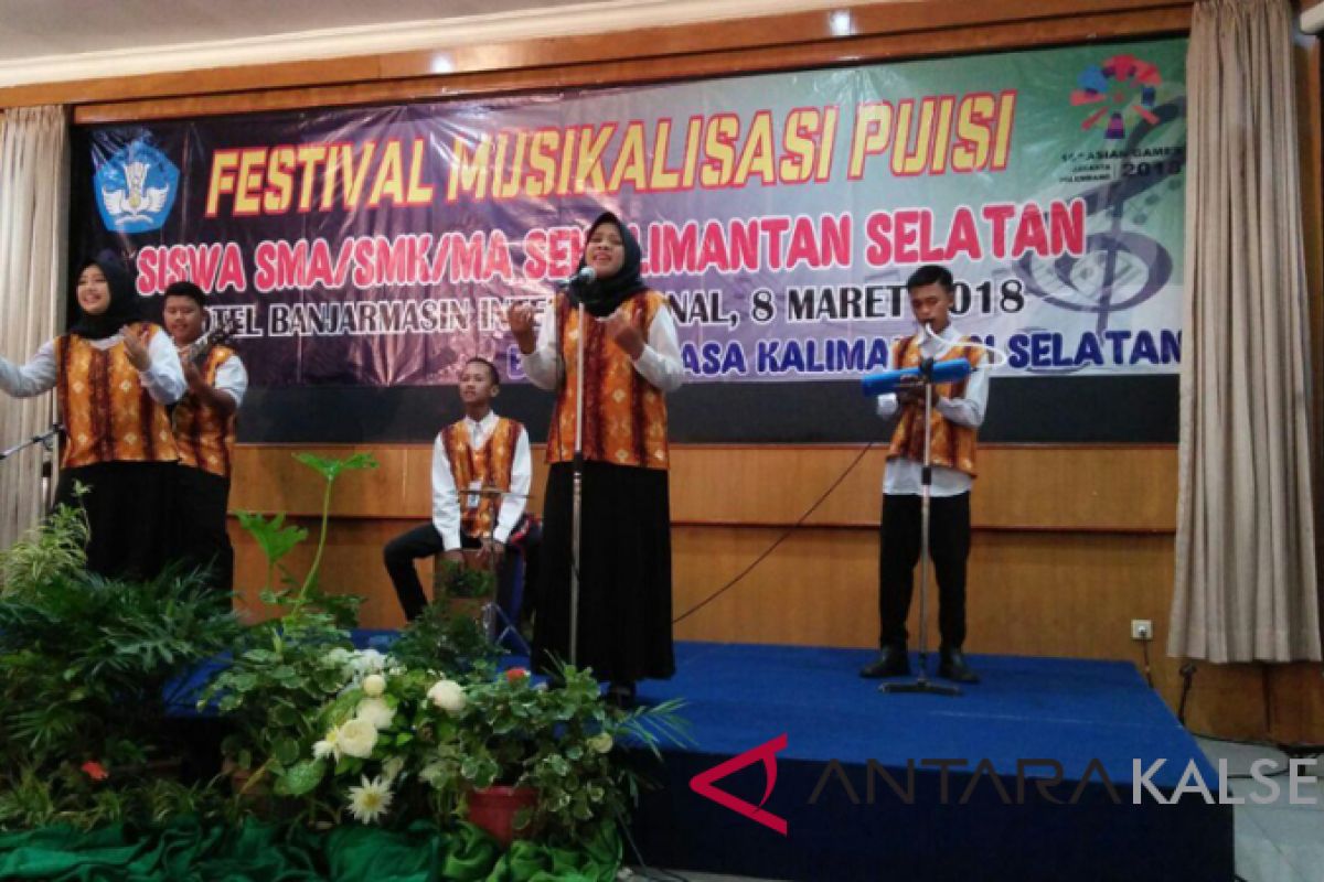 Balai Bahasa Gelar Festival Musikalisasi Puisi