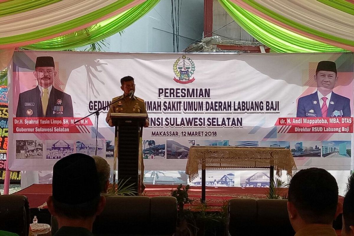 Gubernur resmikan gedung baru RSUD Labuang Baji