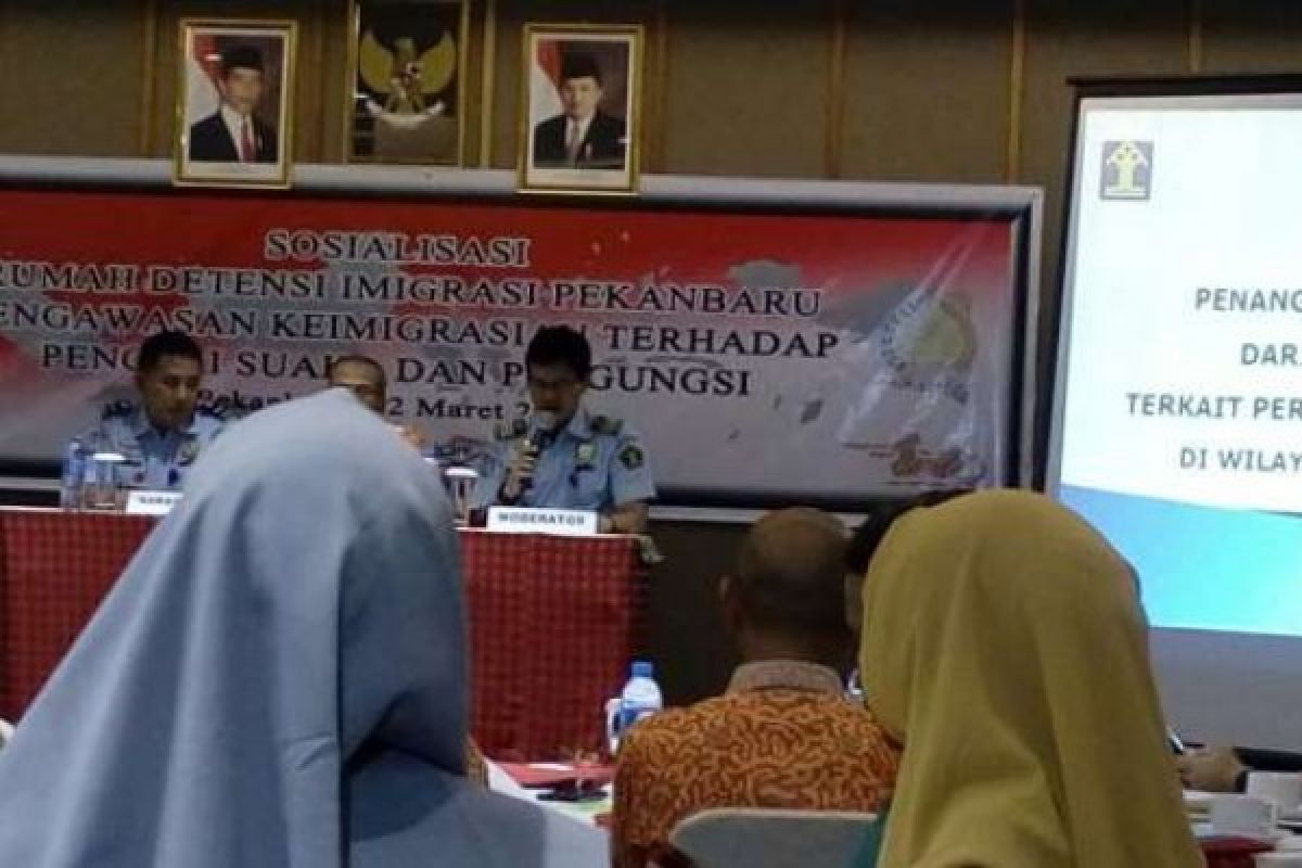 Rudenim Keluhkan Pemko Pekanbaru Kurang Responnya Menangani Pengungsi dan Pencari Suaka 