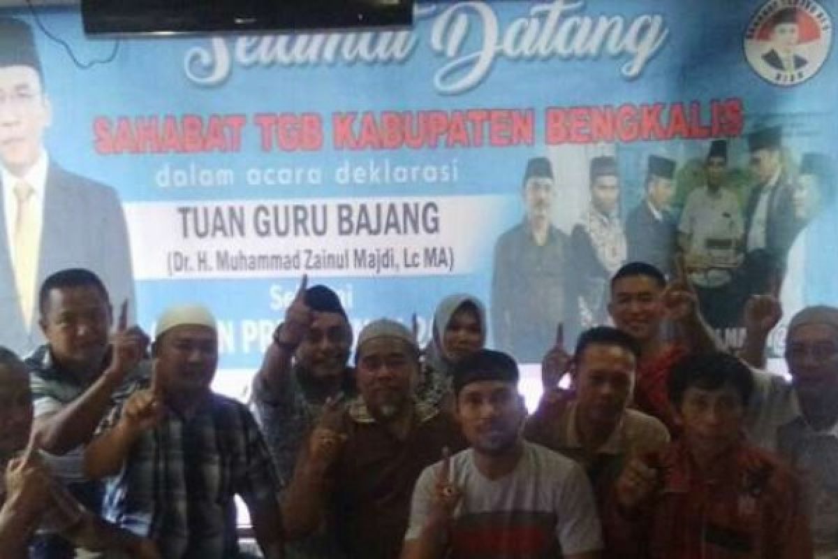 Sahabat TGB Zainul Majdi di Bengkalis Deklarasikan Dukungan Untuk Pilpres 2019