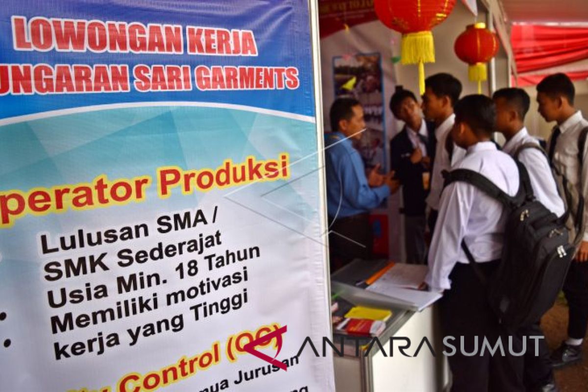 Potensi pencari kerja di Langkat cukup tinggi