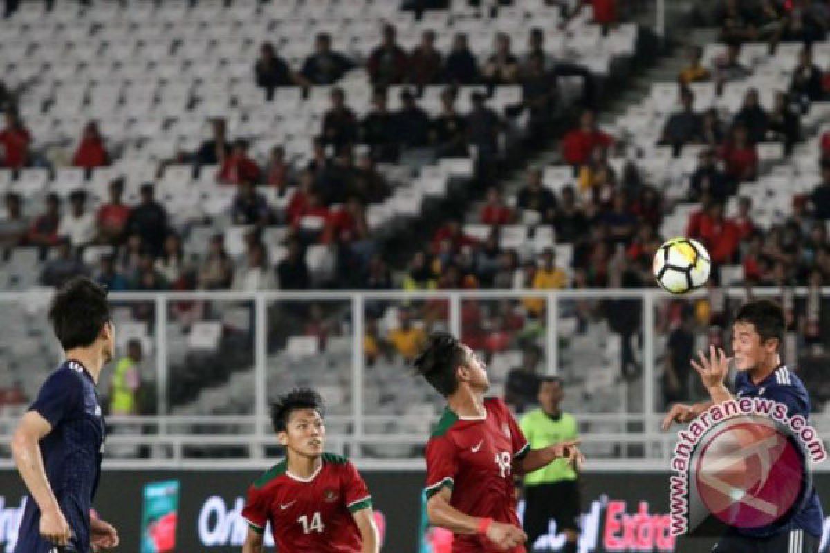 Timnas U-19 Indonesia ditundukkan Jepang 1-4