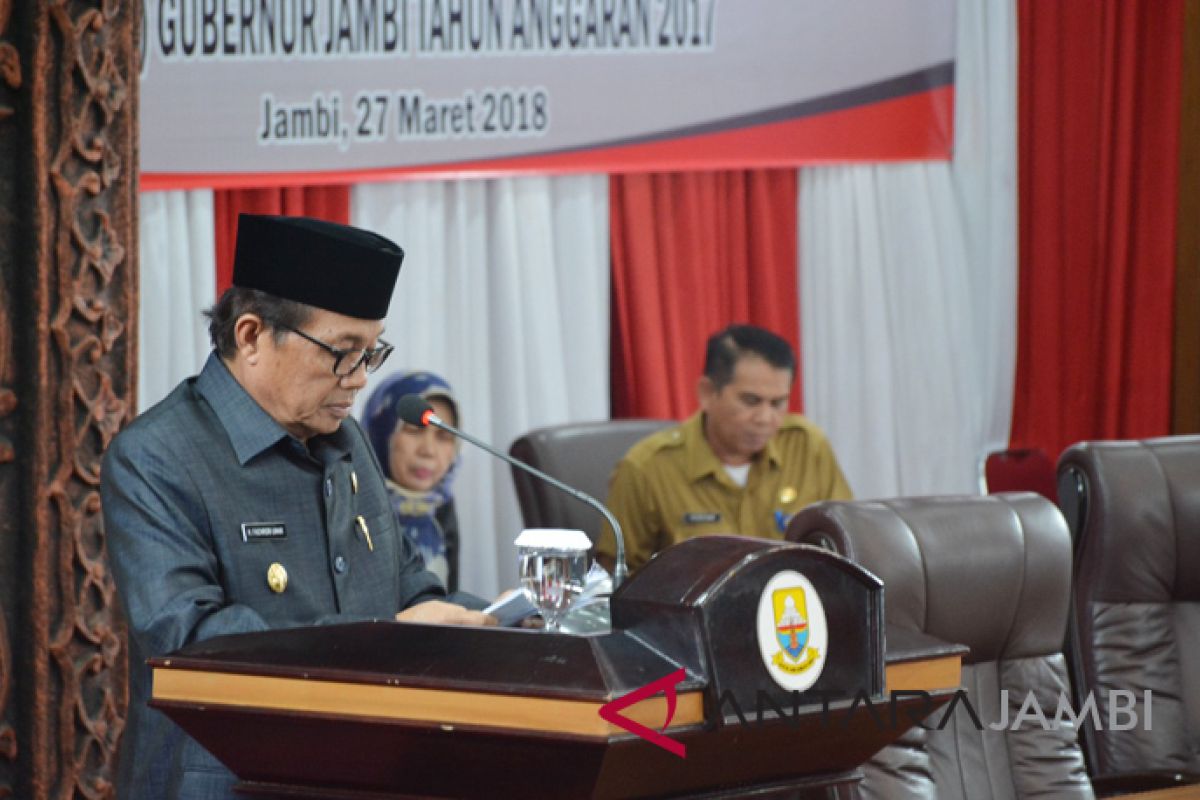 Jalan mantap di Provinsi Jambi 76,6 persen