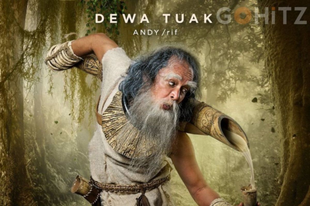 Film Wiro Sableng rilis poster karakter Dewa Tuak