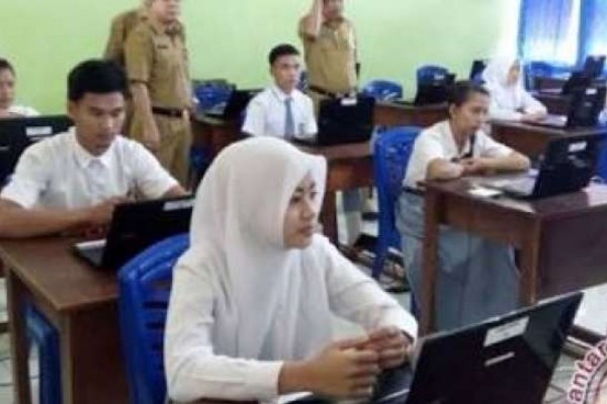  7.062 Pelajar SMA Bengkalis Ikuti UNBK, Bupati Pastikan Berjalan Kondusif