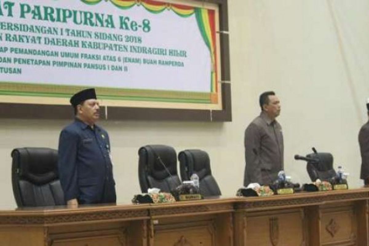  Pemkab Inhil Sampaikan Jawaban Atas Pandangan Fraksi DPRD Terhadap 6 Ranperda