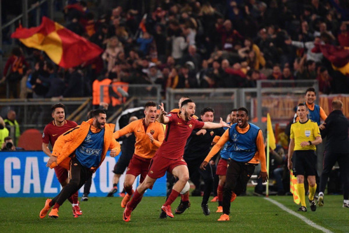 AS Roma main imbang 1-1 lawan Fiorentina