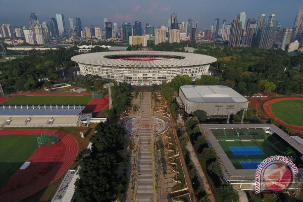 Titik untuk angkut warga ke arena Asian Games disiapkan