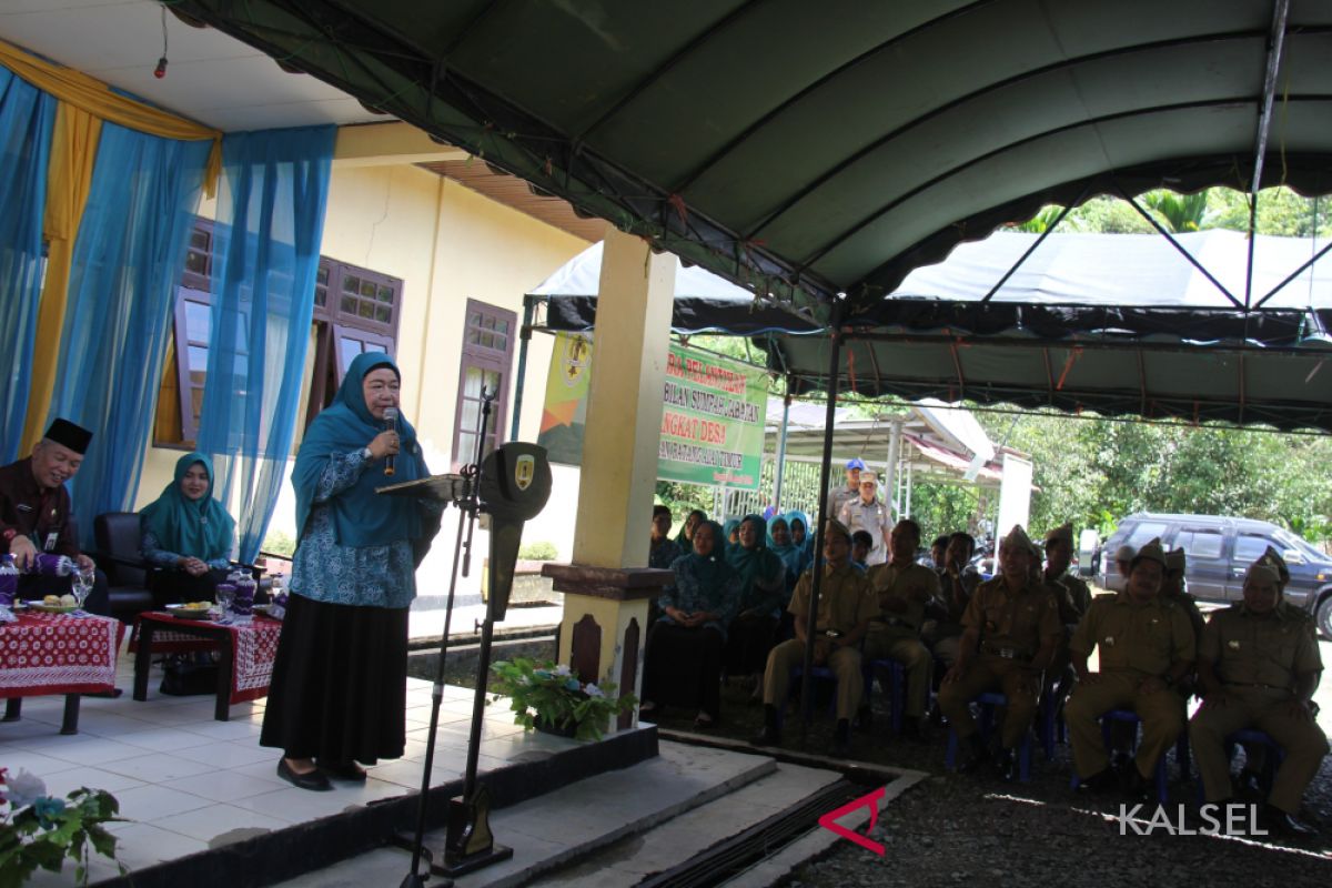 Ketua PKK minta istri Kades ikut memantau dana desa