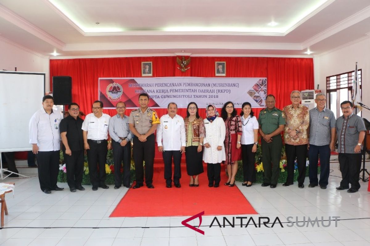 Gunungsitoli tetapkan program prioritas tahun 2019