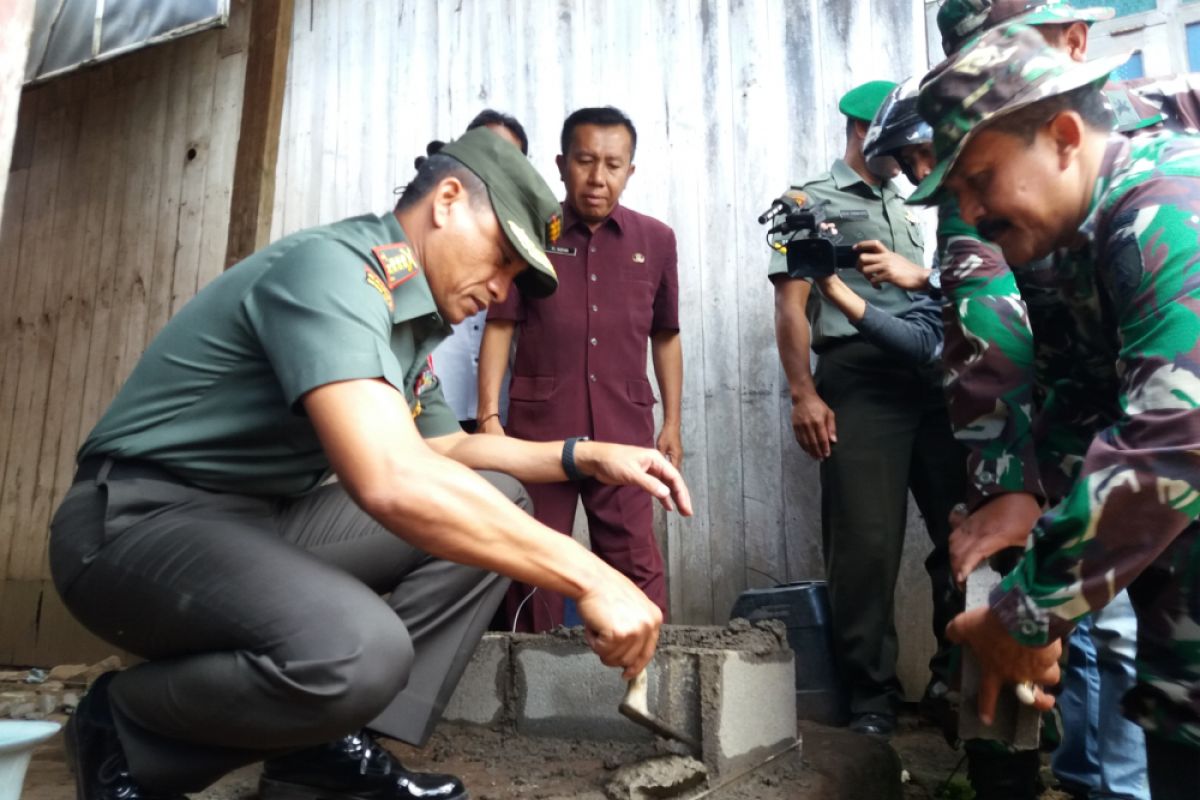 Danrem Baladhika Jaya Malang Tinjau TMMD di Situbondo (Video)