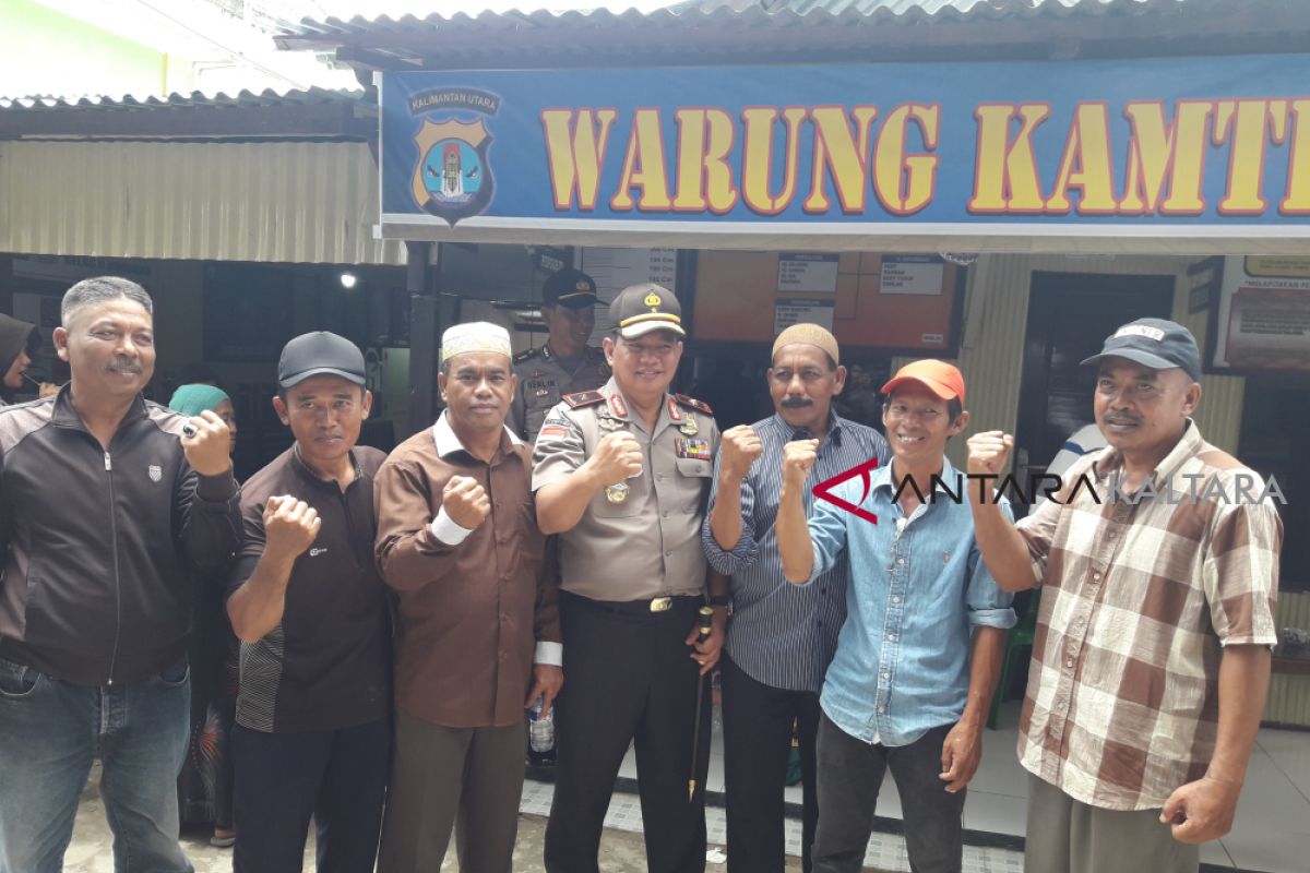 Kapolda Kaltara puji pembentukan warung kamtibmas Nunukan