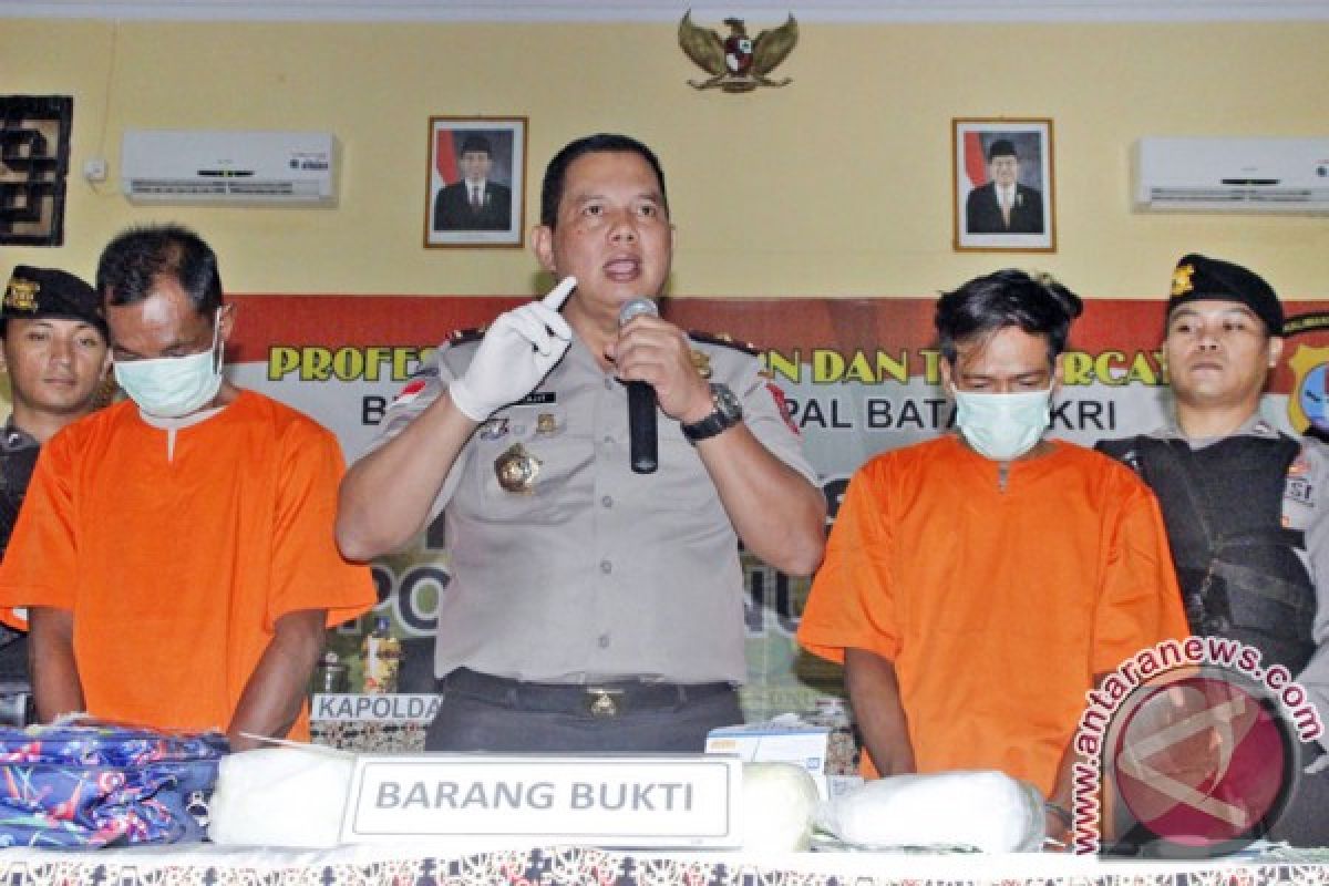 Polisi ungkap penyelundupan 8 kg sabu-sabu di Nunukan