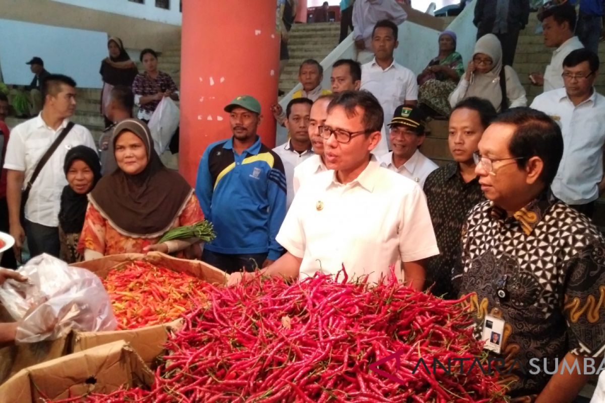 Kemendag dan Gubernur cek harga kebutuhan pokok ke Pasar Raya Padang (Video)