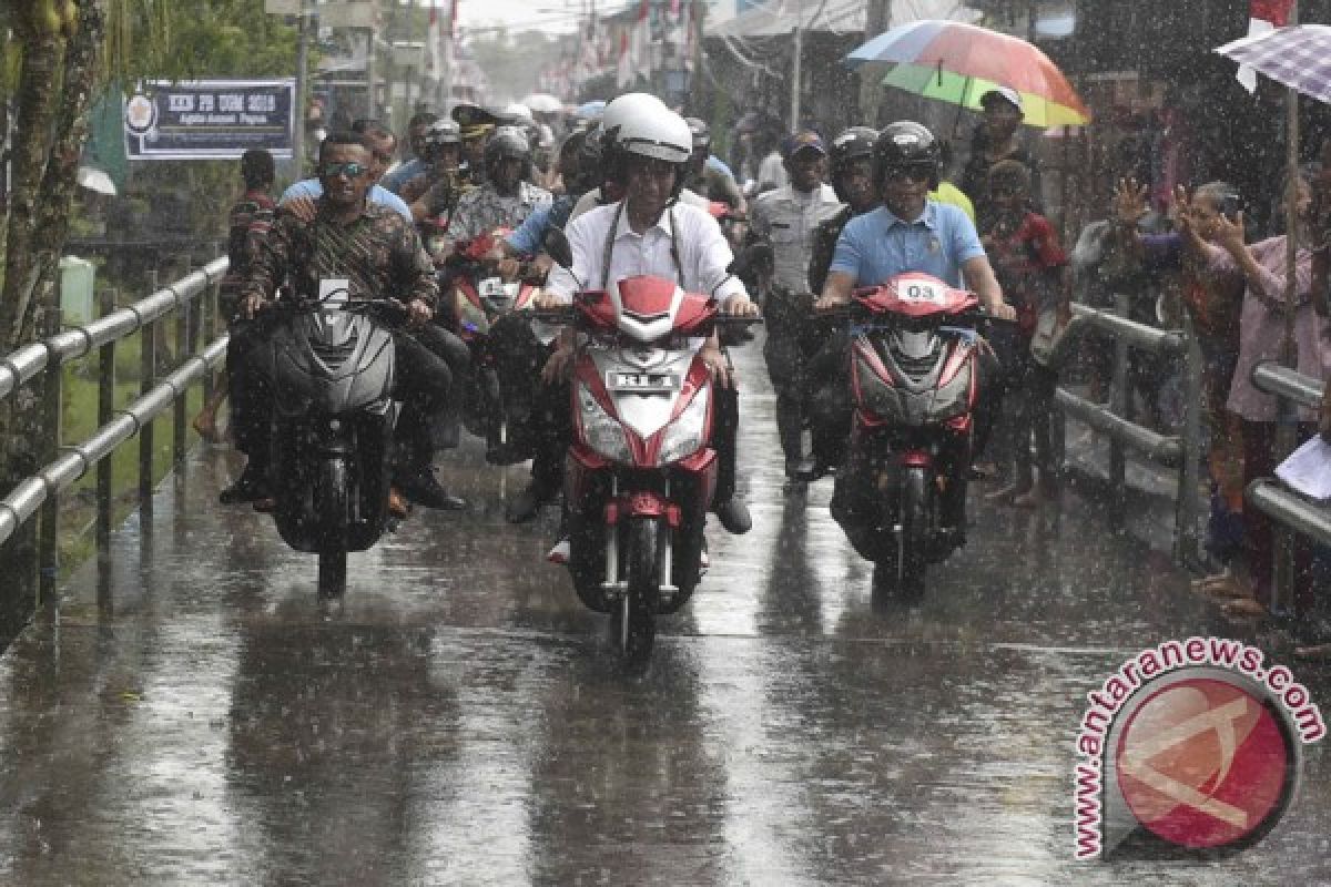 Presiden Jokowi diangkat jadi Panglima Perang Asmat