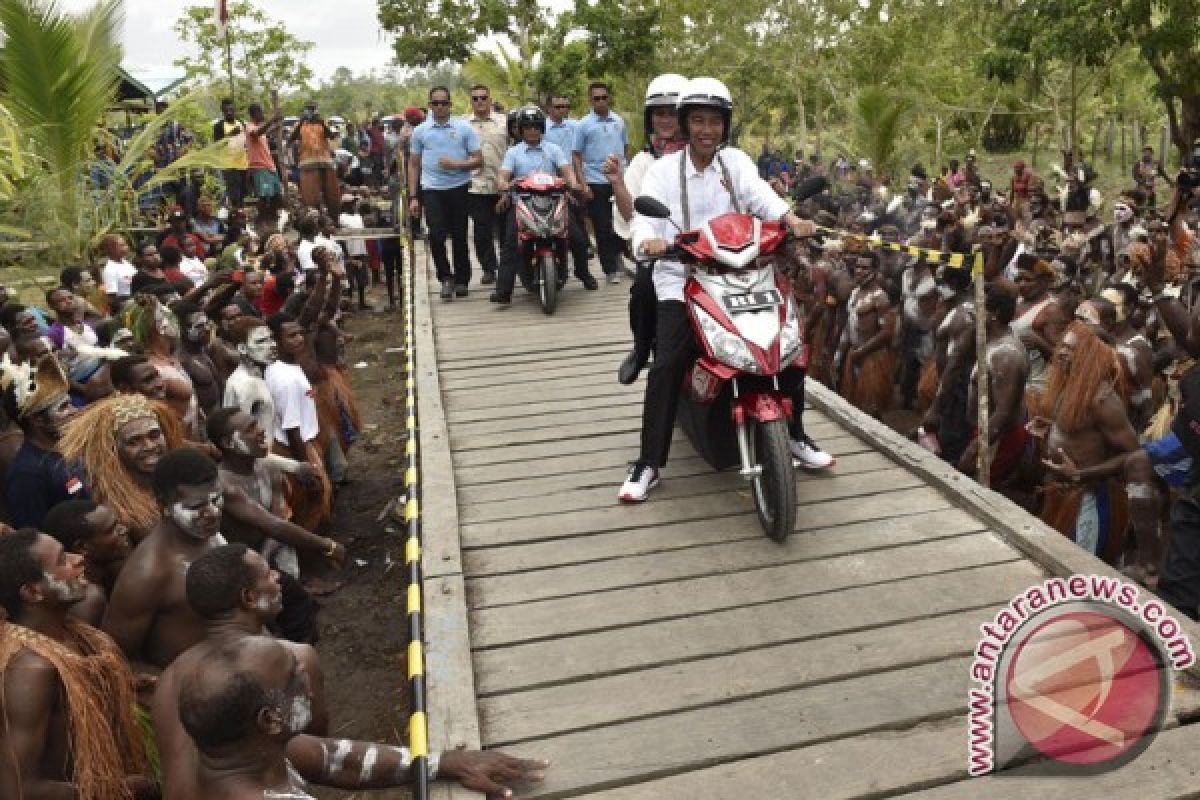 Infrastructure development opens access to isolated areas of Papua: Jokowi