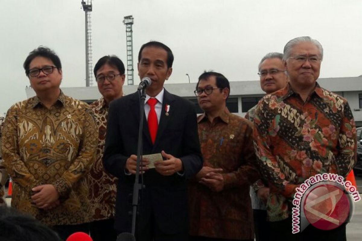 Presiden lepas ekspor perdana Xpander buatan Indonesia