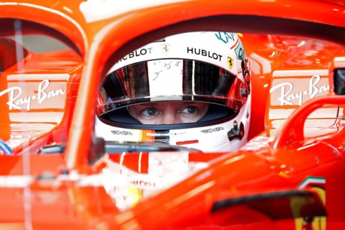 Vettel pimpin dominasi Ferrari dalam latihan terakhir GP Singapura