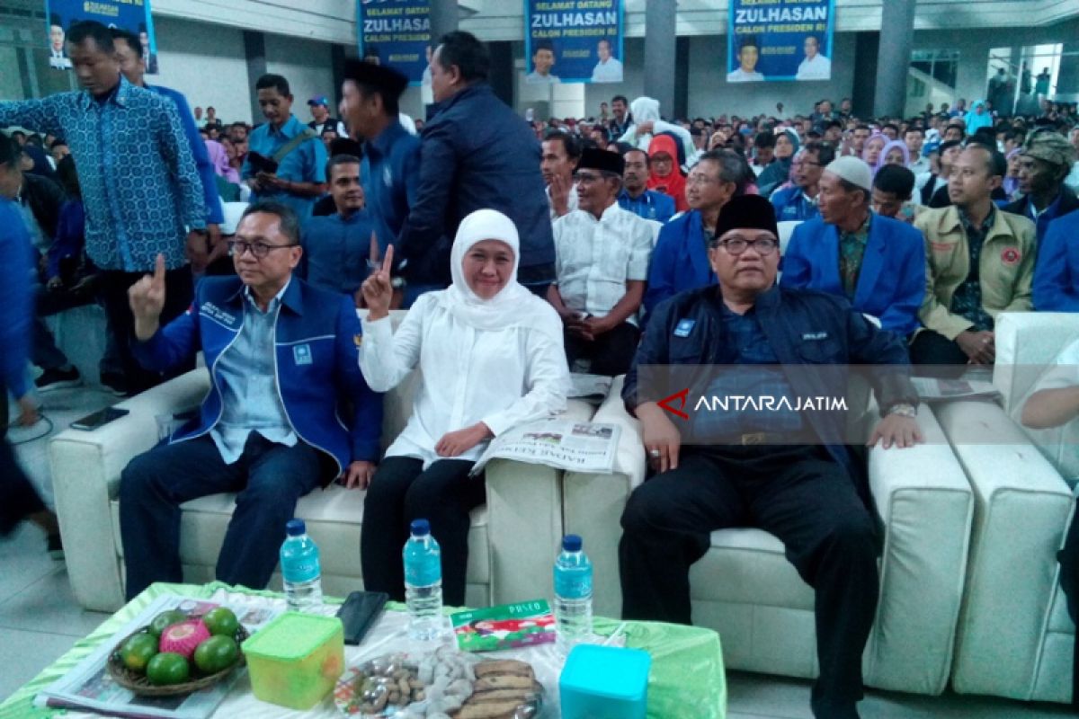 Zulkifli Tegaskan PAN Komitmen Menangkan Khofifah-Emil (Video)