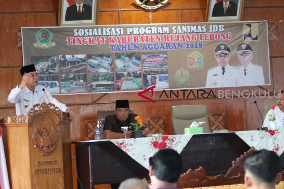 Tahun ini, program Sanimas Rejang Lebong menyasar 15 lokasi