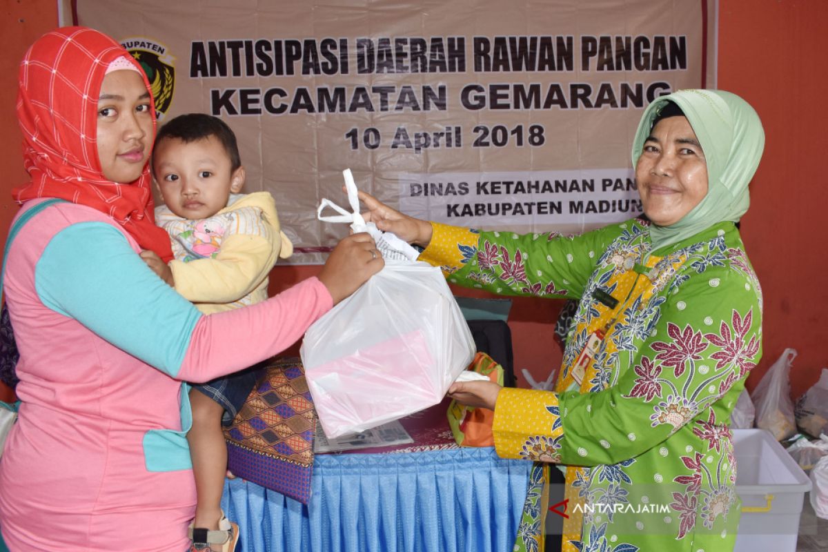 DKP Kabupaten Madiun Salurkan Gizi Antisipasi Rawan Pangan