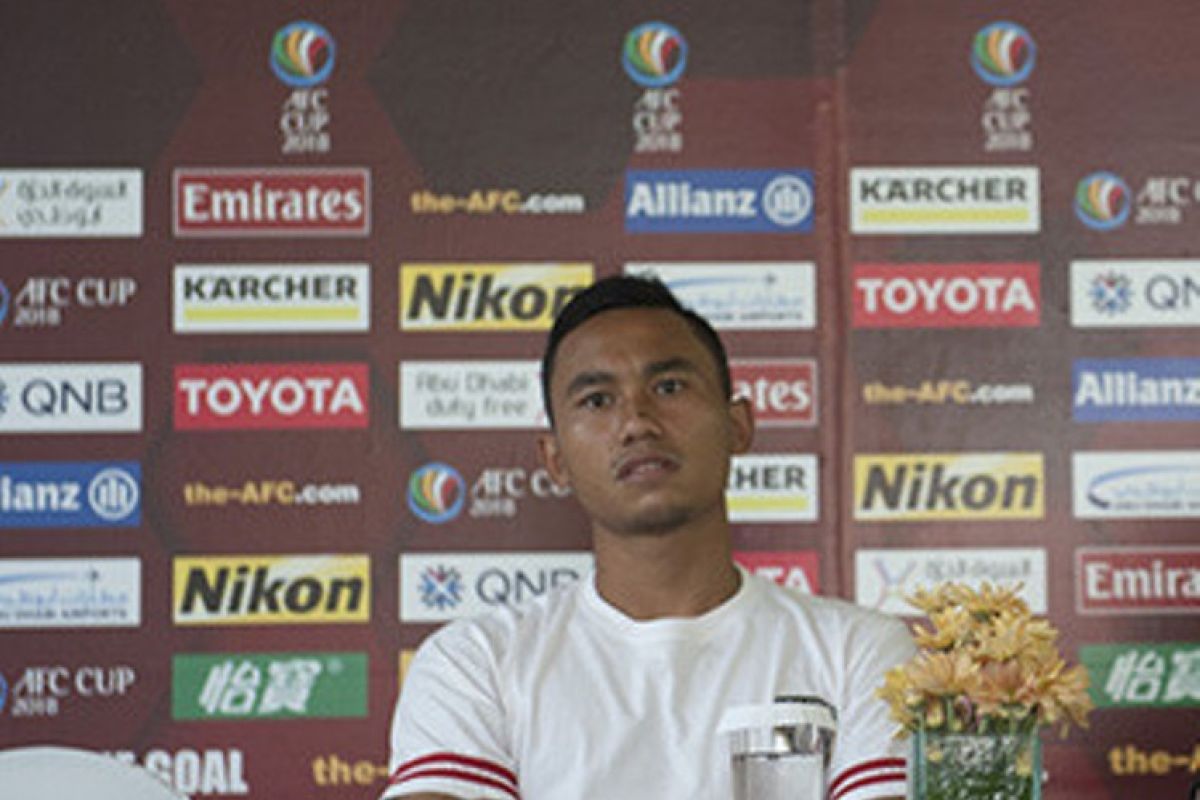 Pemain Bali United Ricky Fajrin siap hadapi Barito Putra