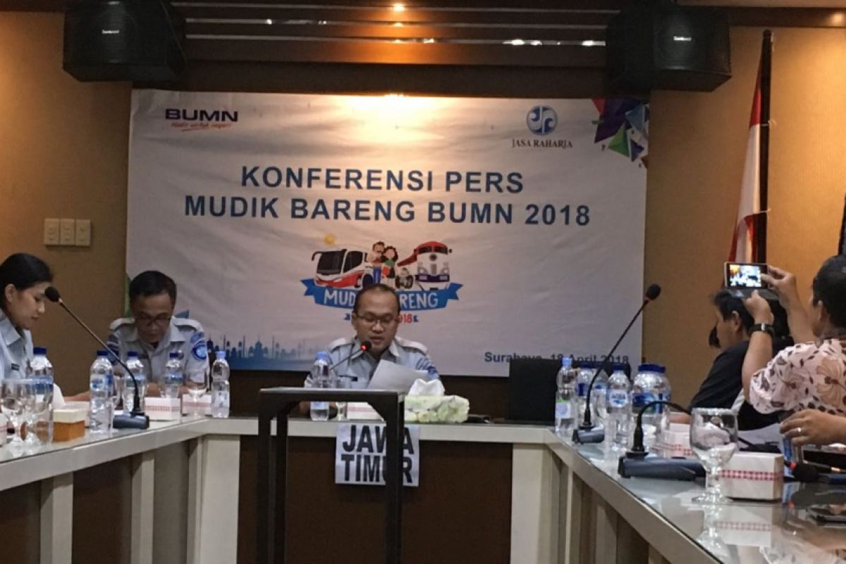 Jasa Raharja Jatim Sediakan 2.500 Kursi Mudik Gratis