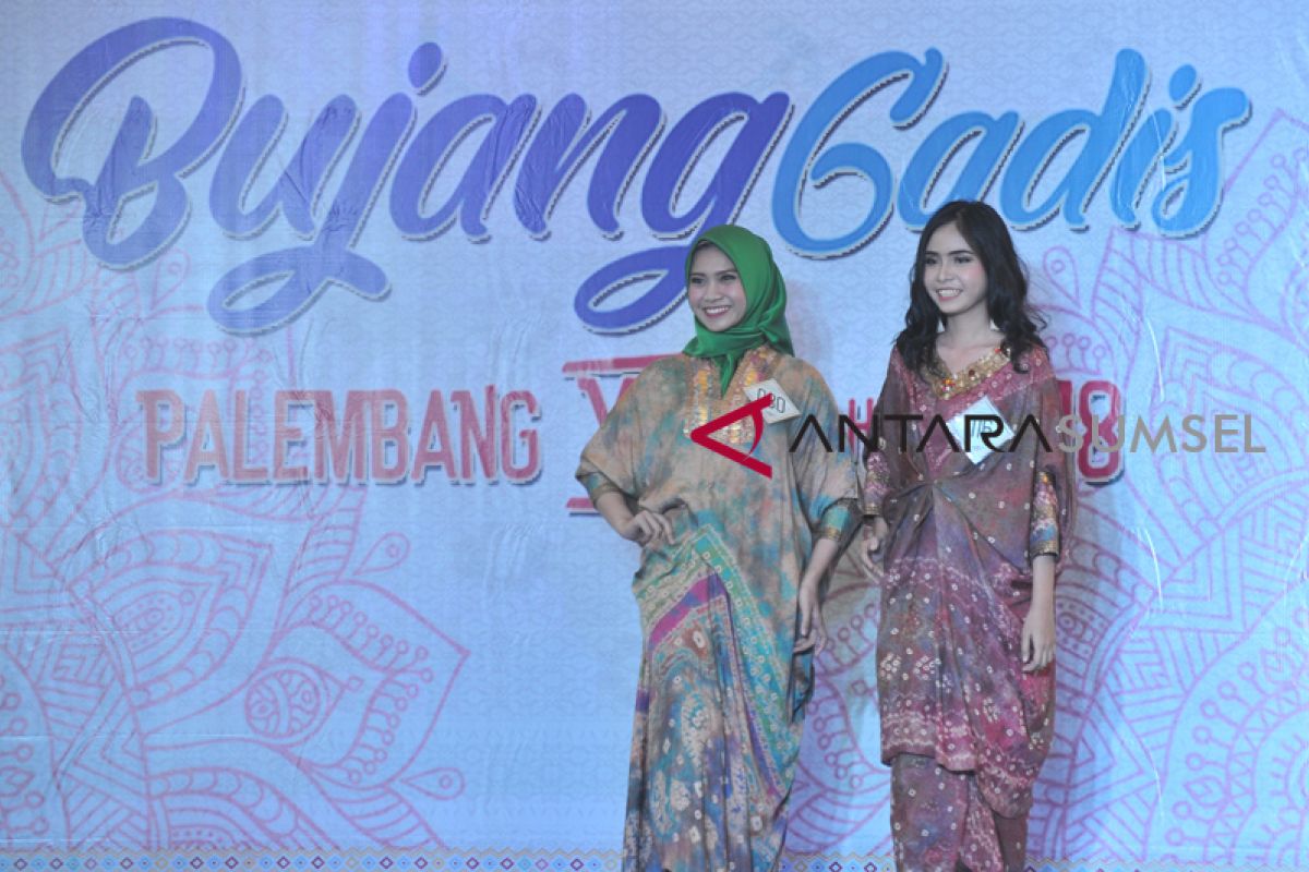 Promosi budaya lewat Bujang Gadis Palembang