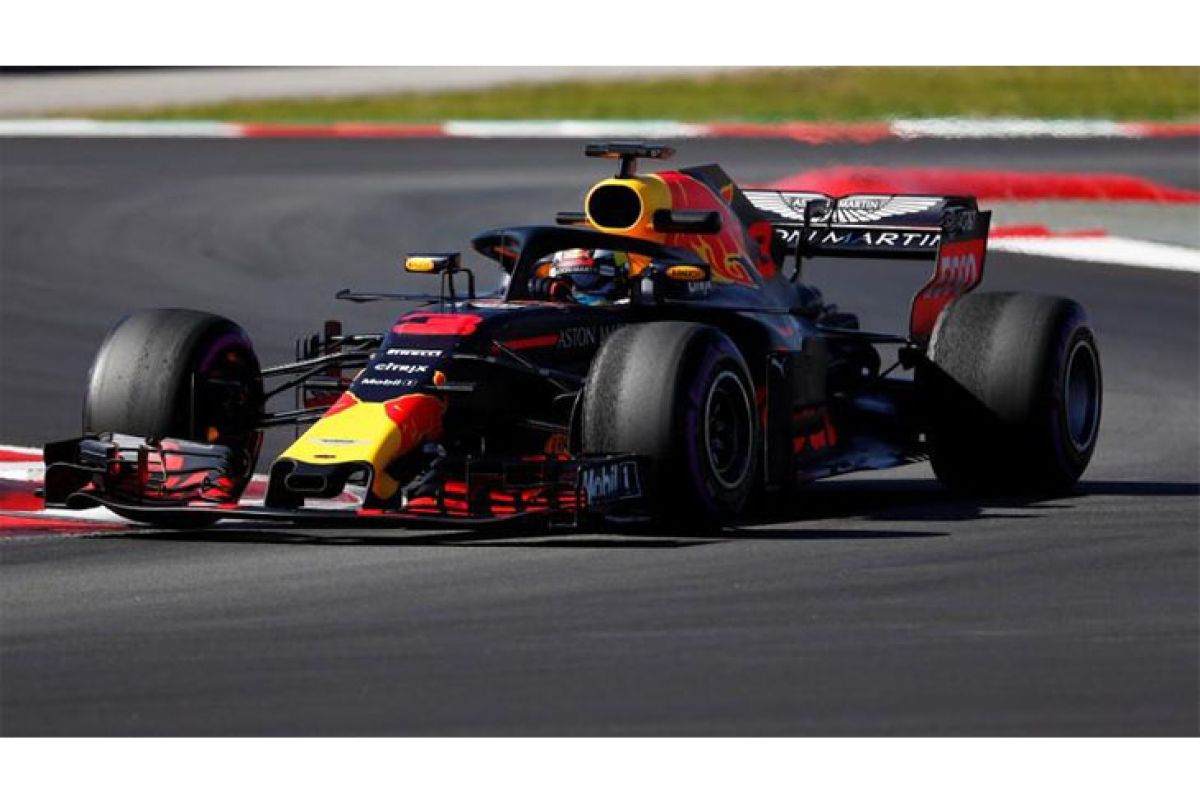 Daniel Ricciardo tercepat pada latihan pertama Grand Prix Jerman