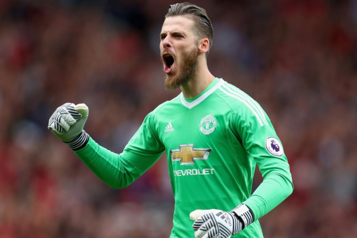 David De Gea bawa MU menang atas West Ham saat injury time