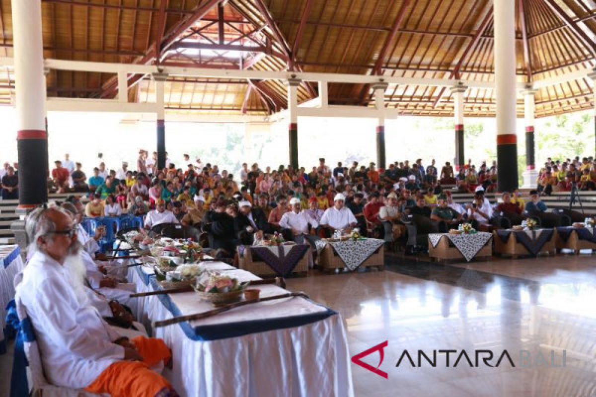 Pemprov Bali adakan Dharma Shanti Nyepi Jumat