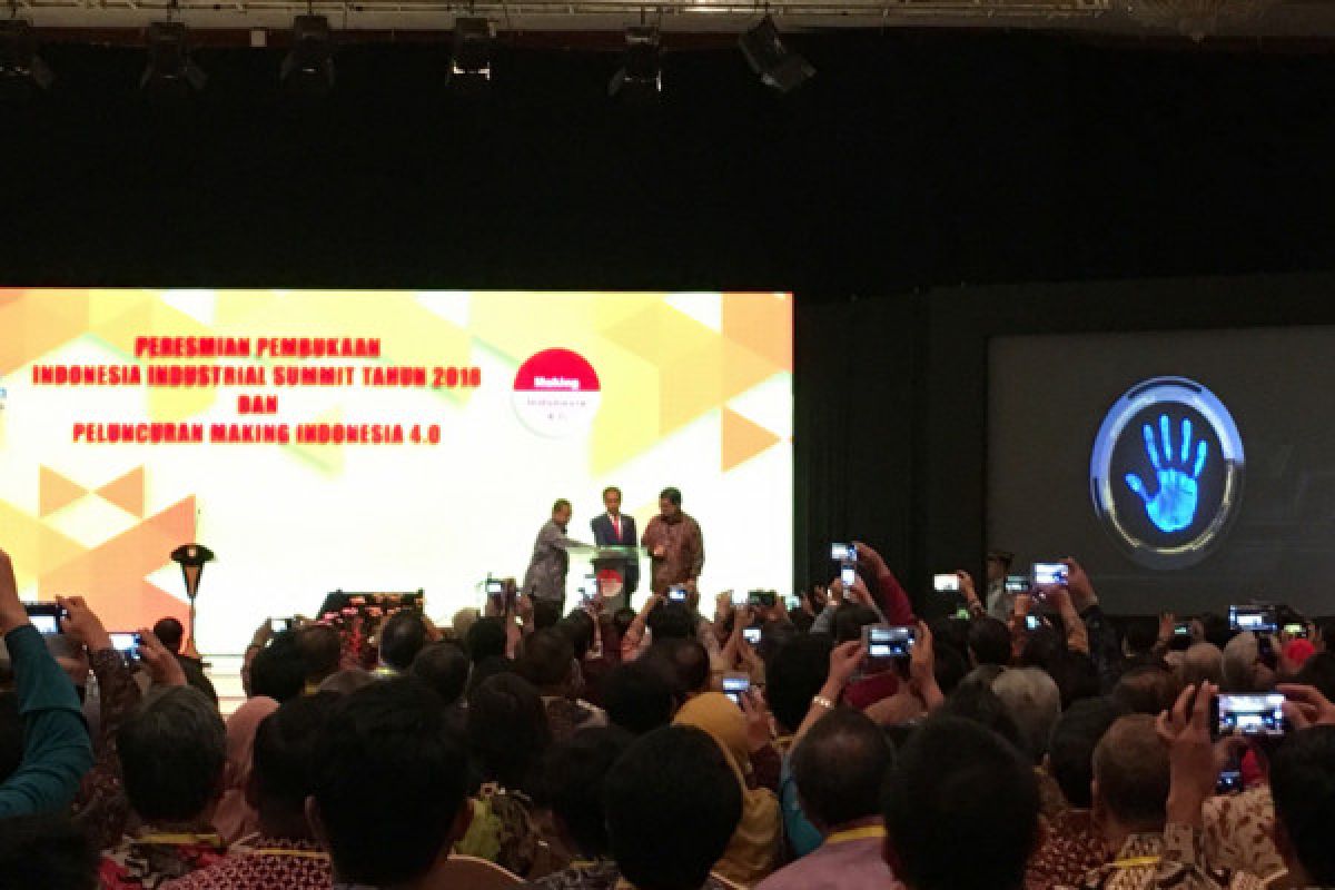 Peta jalan "Making Indonesia 4.0" resmi meluncur