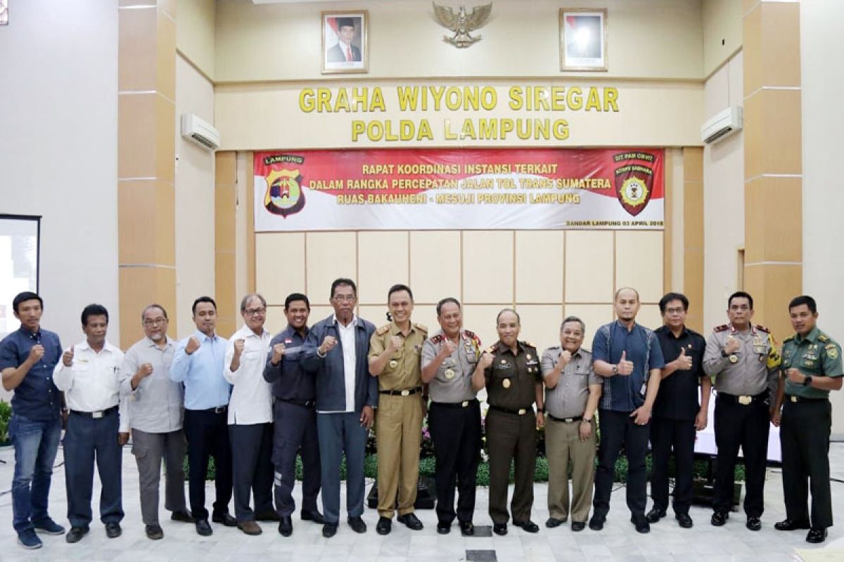 Forkopimda Lampung Lancarkan Program Jalan Tol Trans Sumatera