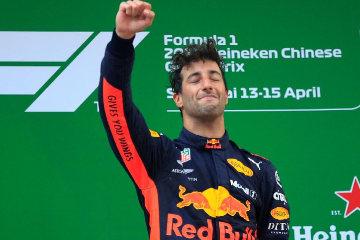 Grand Prix China Dijuarai Ricciardo