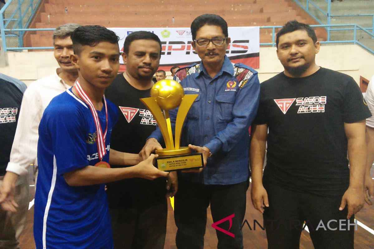 Aceh Timur juara futsal 