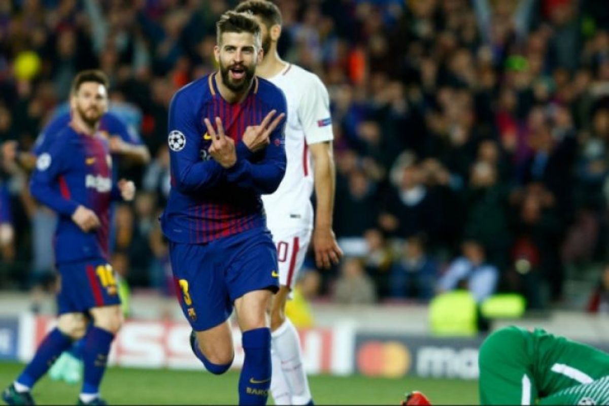 Barcelona bungkam Roma 4-1