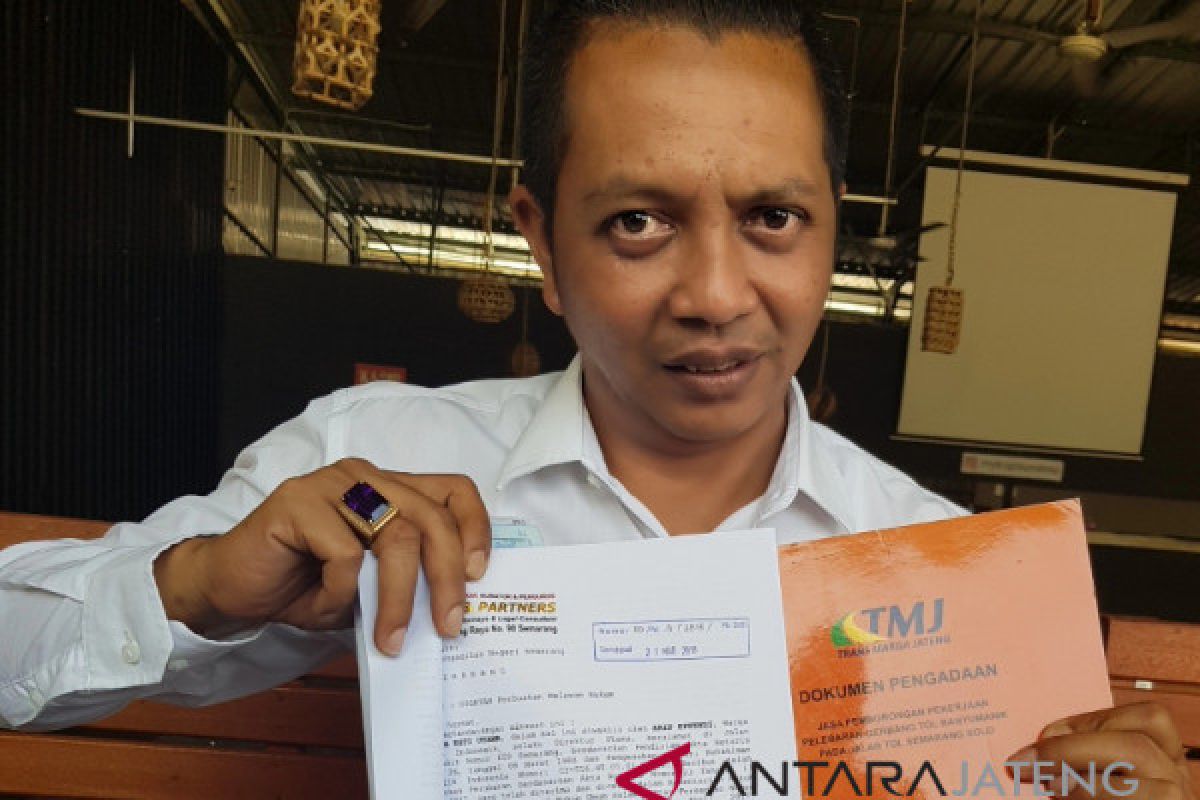 Kalah lelang, pengelola tol Semarang-Solo digugat kontraktor proyek