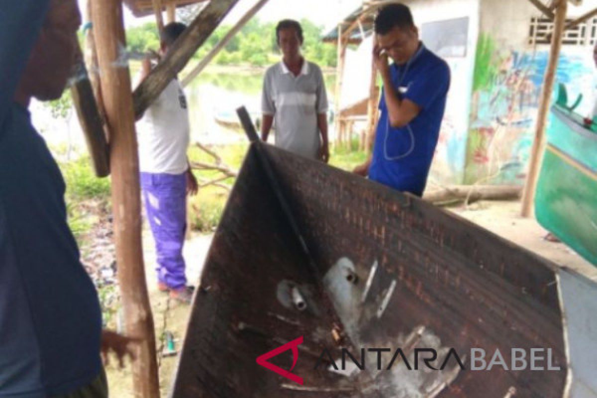 HNSI Bangka ajukan bantuan perahu nelayan terbakar