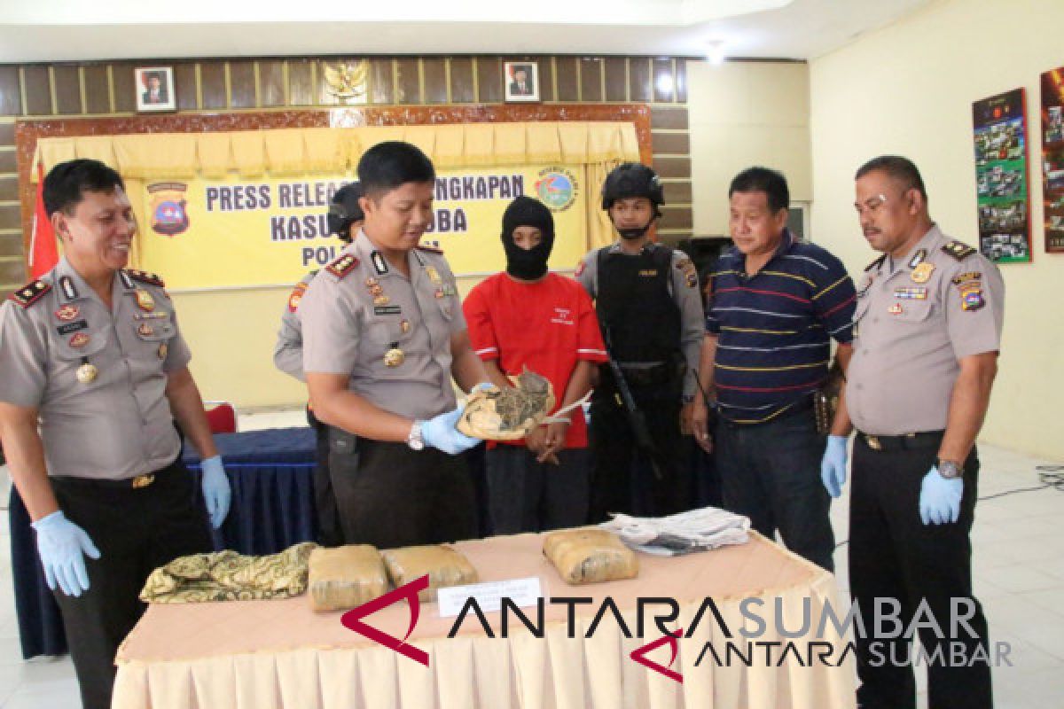 Dalam empat bulan, Polres Agam ungkap 12 kasus narkoba