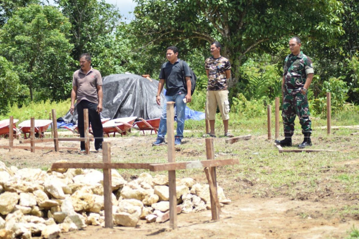 Dandim Tinjau Lokasi TMMD Kampung Sailala Kabupaten Sorong