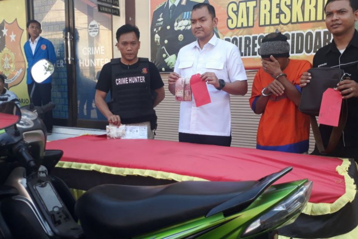 Polisi Sidoarjo Tangkap Residivis Kasus Pencurian