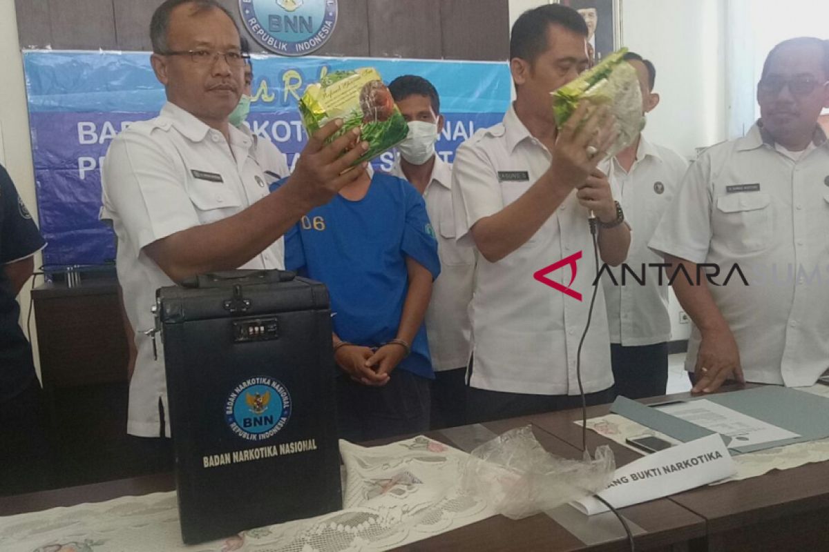 BNN Sumsel amankan 2 Kg sabu