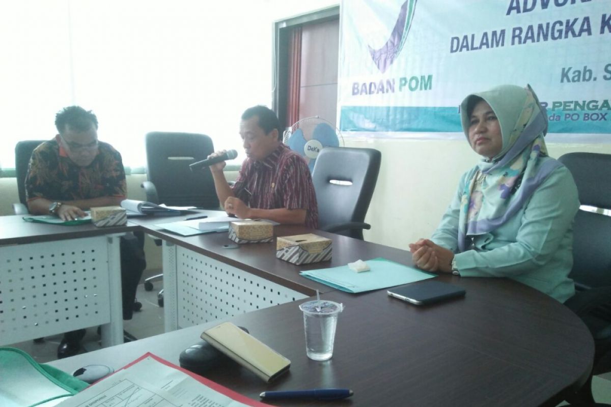 BBPOM Padang gelar advokasi di Sijunjung, dorong gerakan keamanan pangan