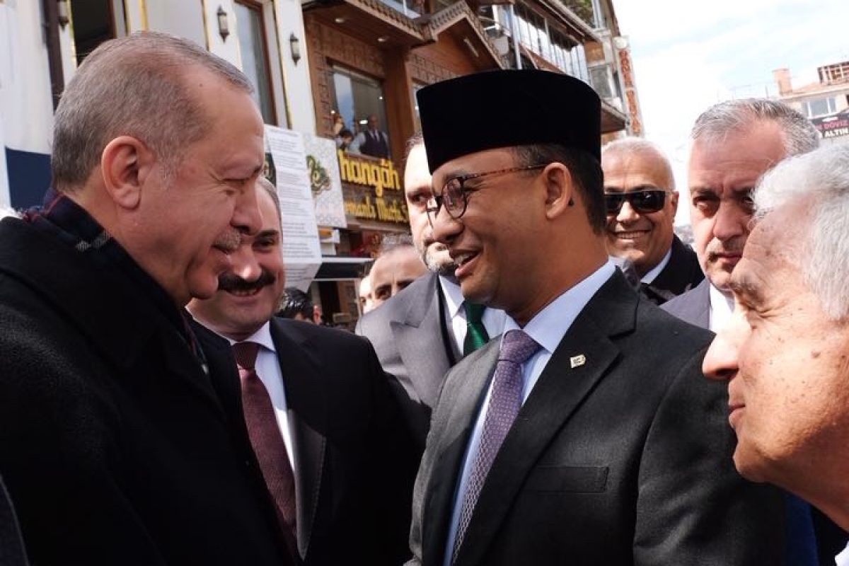 Anies Bertemu Erdogan Saat Salat Jumat