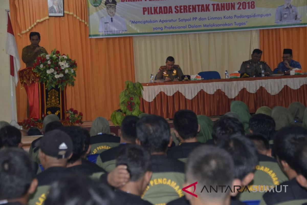 Satpol PP Dan Linmas di gembleng jelang Pilkada