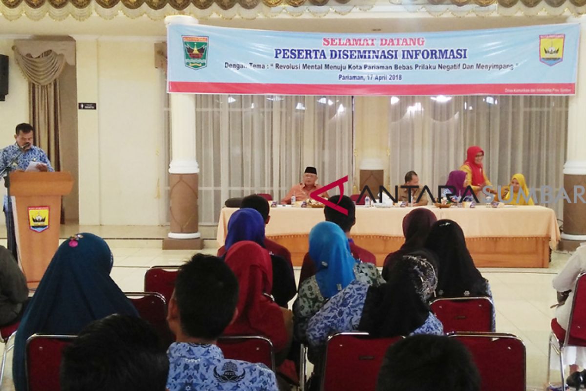 Sumbar diseminasi informasi tangkal perilaku menyimpang