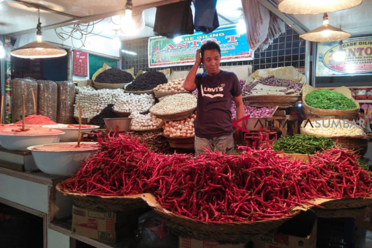 Harga cabai merah naik Rp5.000 di Padang jelang puasa Ramadhan